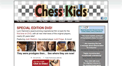 Desktop Screenshot of chesskidsmovie.com